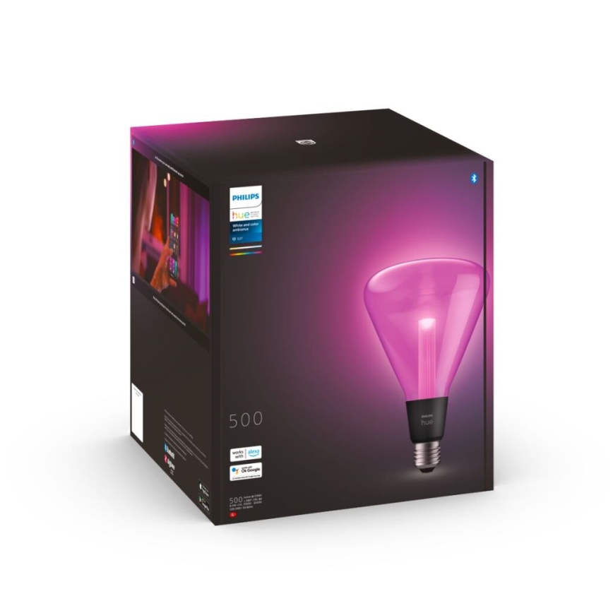 Lampadina LED dimmerabile Philips Hue White e Colour Ambiance E27/6,5W/230V 2000-6500K