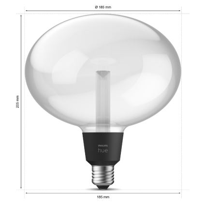 Lampadina LED dimmerabile Philips Hue White e Colour Ambiance E27/6,5W/230V 2000-6500K