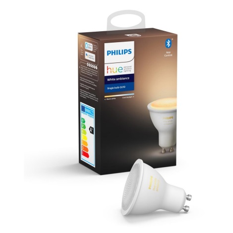 Lampadina LED dimmerabile Philips Hue WHITE AMBIANCE 1xGU10/4,3W/230V 2200-6500K