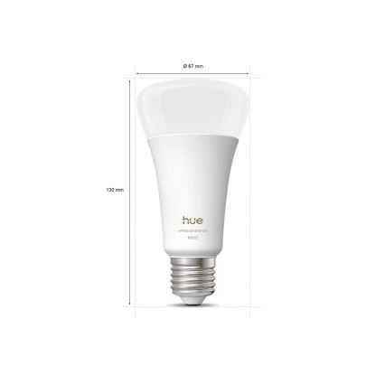 Lampadina LED dimmerabile Philips Hue WHITE AMBIANCE E27/11,8W/230V 1000-20000K