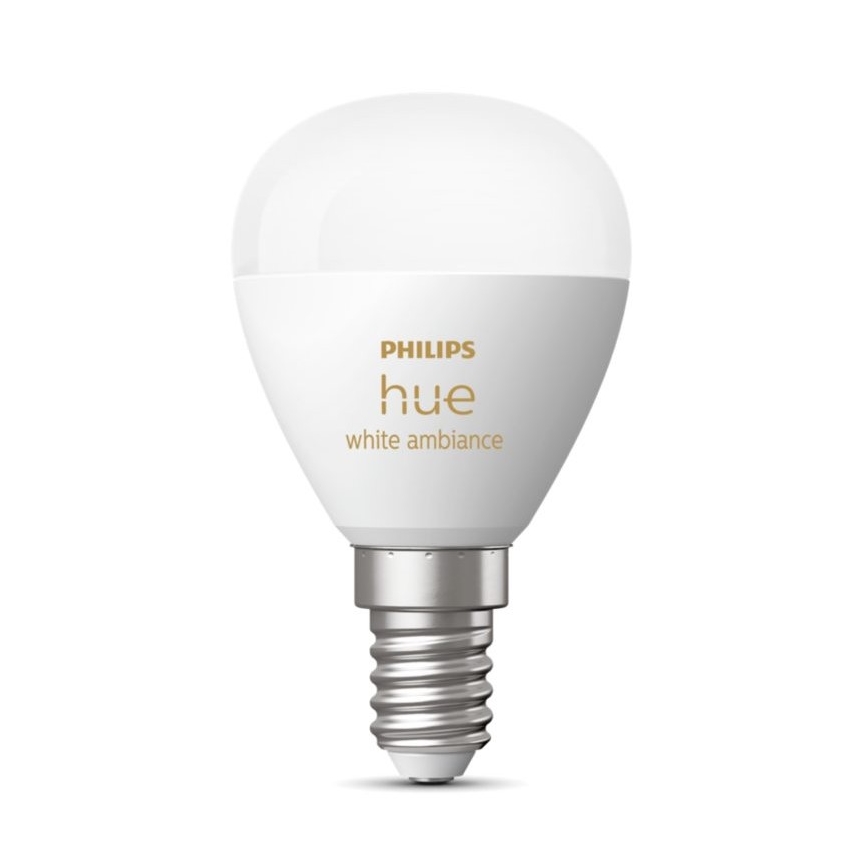 Lampadina LED dimmerabile Philips Hue WHITE AMBIANCE P45 E14/5,1W/230V 2200-6500K