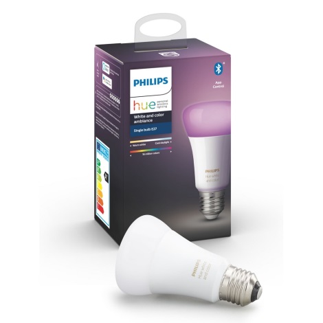 Lampadina LED dimmerabile Philips Hue WHITE AND COLOR AMBIANCE E27/9W/230V 2000-6500K