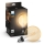 Lampadina LED dimmerabile Philips Hue WHITE FILAMENT G125 E27/7W/230V 2100K