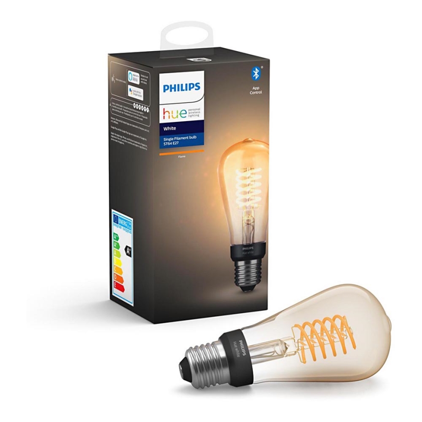 Lampadina LED dimmerabile Philips Hue WHITE FILAMENT ST64 E27/7W/230V 2100K