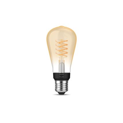 Lampadina LED dimmerabile Philips Hue WHITE FILAMENT ST64 E27/7W/230V 2100K