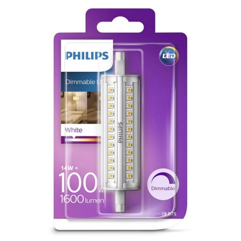 Lampadina LED dimmerabile Philips R7s/14W/230V 3000K 118mm