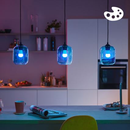 Lampadina LED RGB dimmerabile Philips SMART P45 E14/4,9W/230V 2200-6500K CRI 90