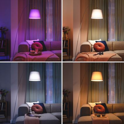 Lampadina LED RGB dimmerabile Philips SMART P45 E14/4,9W/230V 2200-6500K CRI 90