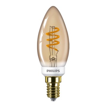 Lampadina LED dimmerabile Philips VINTAGE B35 E14/3,5W/230V 2000K