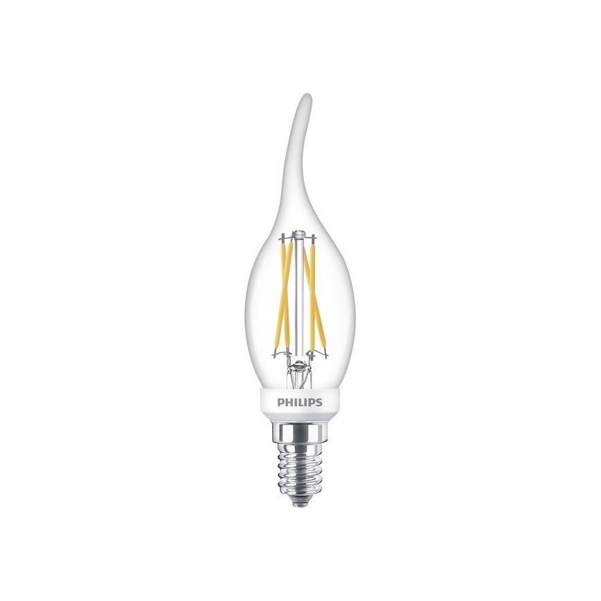 Lampadina LED dimmerabile Philips Warm Glow Luce Calda E14/6W/230V 2200-2700K CRI 90