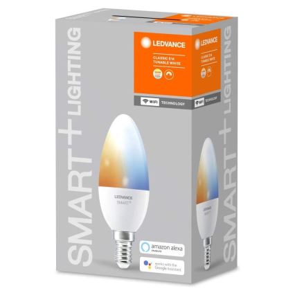 Lampadina LED dimmerabile SMART+ E14/5W/230V 2,700K-6,500K Wi-Fi - Ledvance