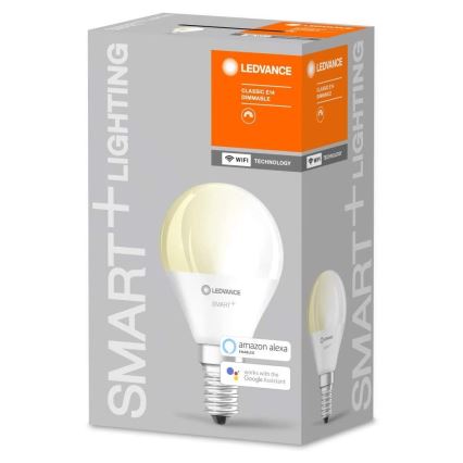 Lampadina LED dimmerabile SMART+ E14/5W/230V 2,700K - Ledvance