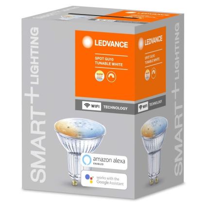 Lampadina LED Dimmerabile SMART+ GU10/5W/230V 2,700K-6,500K Wi-Fi - Ledvance