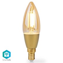 Lampadina LED dimmerabile Smartlife E14/4,9W/230V 1800-3000K Wi-Fi Tuya