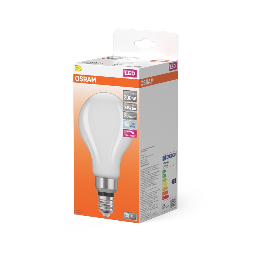 Lampadina LED dimmerabile STAR E27/24W/230V 4000K - Osram