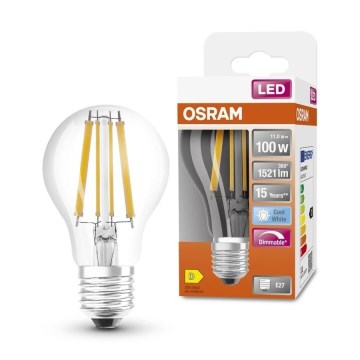 Lampadina LED dimmerabile SUPERSTAR VINTAGE E27/11W/230V 4000K - Osram