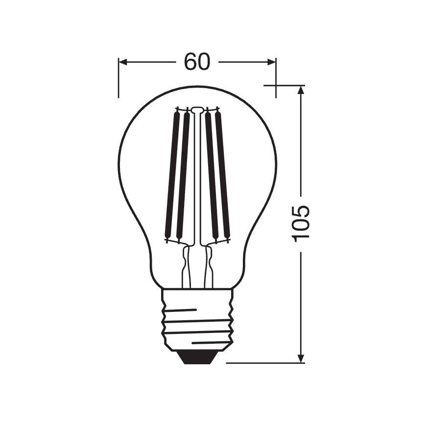 Lampadina LED dimmerabile SUPERSTAR VINTAGE E27/11W/230V 4000K - Osram