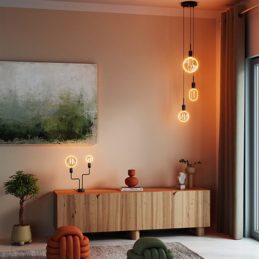 Lampadina LED dimmerabile VINTAGE E27/4W/230V 1800K dorata - Osram