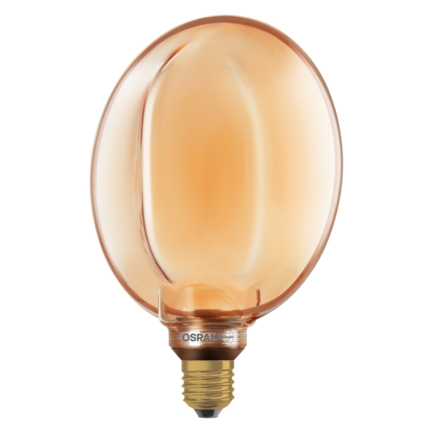 Lampadina LED dimmerabile VINTAGE E27/4W/230V 1800K dorata - Osram