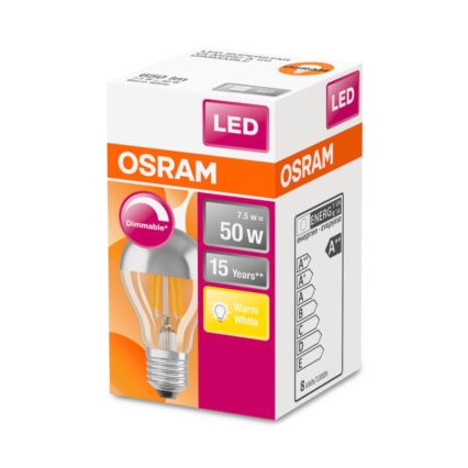 Lampadina LED dimmerabile VINTAGE E27/7,5W/230V 2700K - Osram