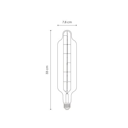 Lampadina LED dimmerabile VINTAGE EDISON E27/5W/230V 1800K