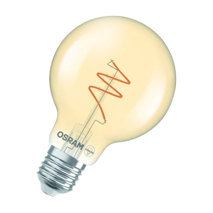 Lampadina LED dimmerabile VINTAGE FILAMENT E27/4,9W/230V 2200K CRI 90 - Osram