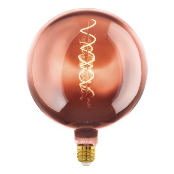 Lampadina LED dimmerabile VINTAGE G200 E27/4W/230V 1600K color rame - Eglo 110097