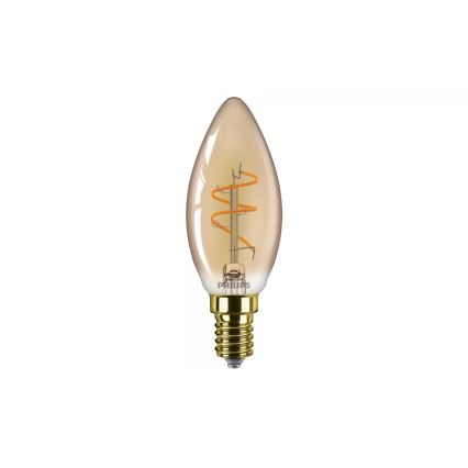 Lampadina LED dimmerabile VINTAGE Philips B35 E14/2,7W/230V 1800K