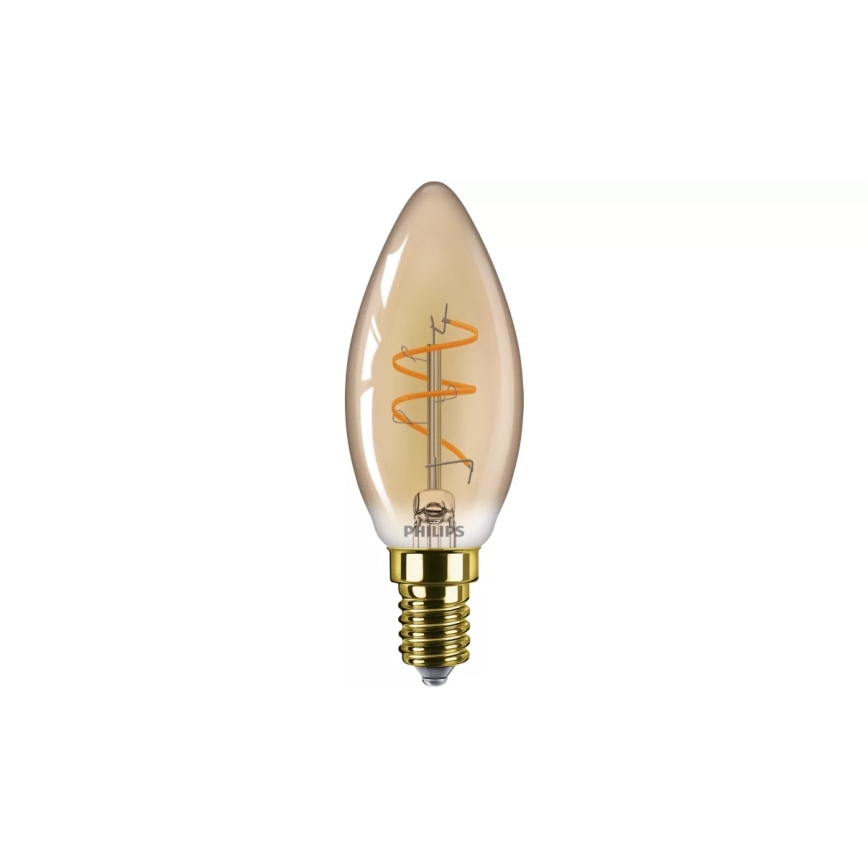 Lampadina LED dimmerabile VINTAGE Philips B35 E14/2,7W/230V 1800K