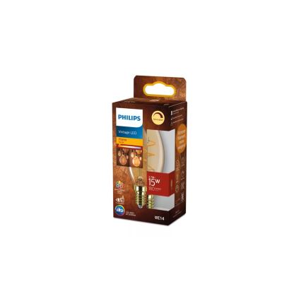 Lampadina LED dimmerabile VINTAGE Philips B35 E14/2,7W/230V 1800K