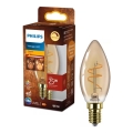 Lampadina LED dimmerabile VINTAGE Philips B35 E14/3,1W/230V 2200K CRI 90