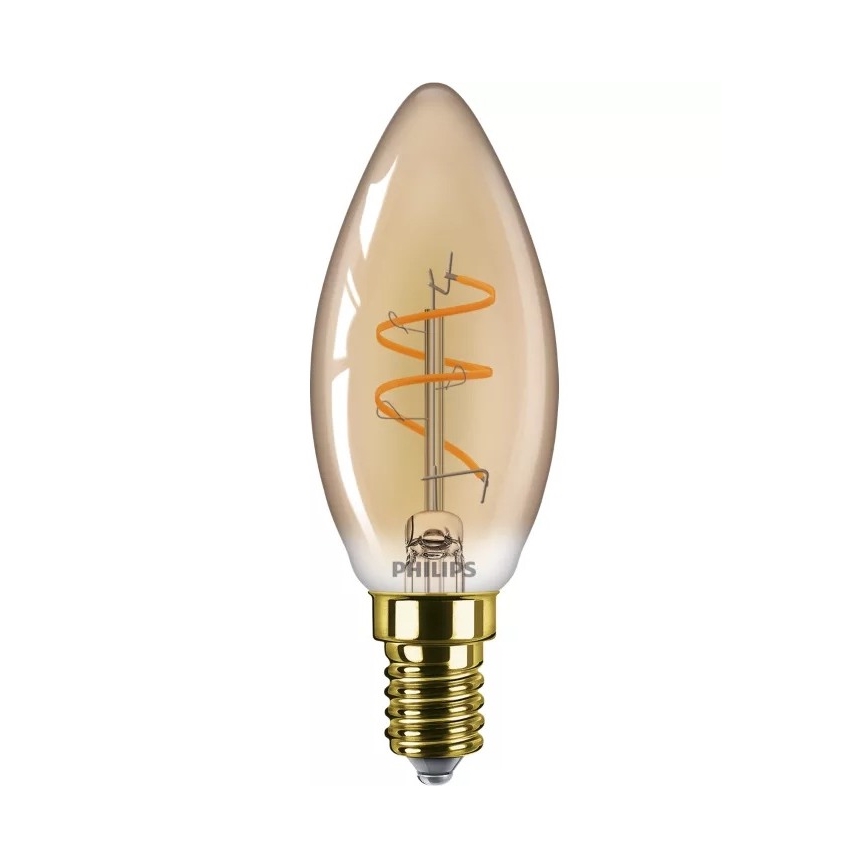 Lampadina LED dimmerabile VINTAGE Philips B35 E14/3,1W/230V 2200K CRI 90