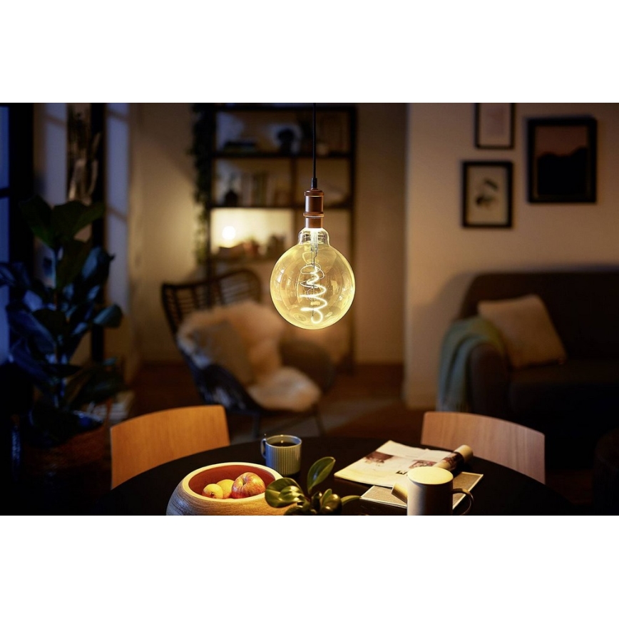 Lampadina LED dimmerabile VINTAGE Philips G200 E27/7W/230V 2000K