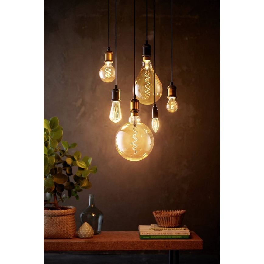 Lampadina LED dimmerabile VINTAGE Philips G200 E27/7W/230V 2000K