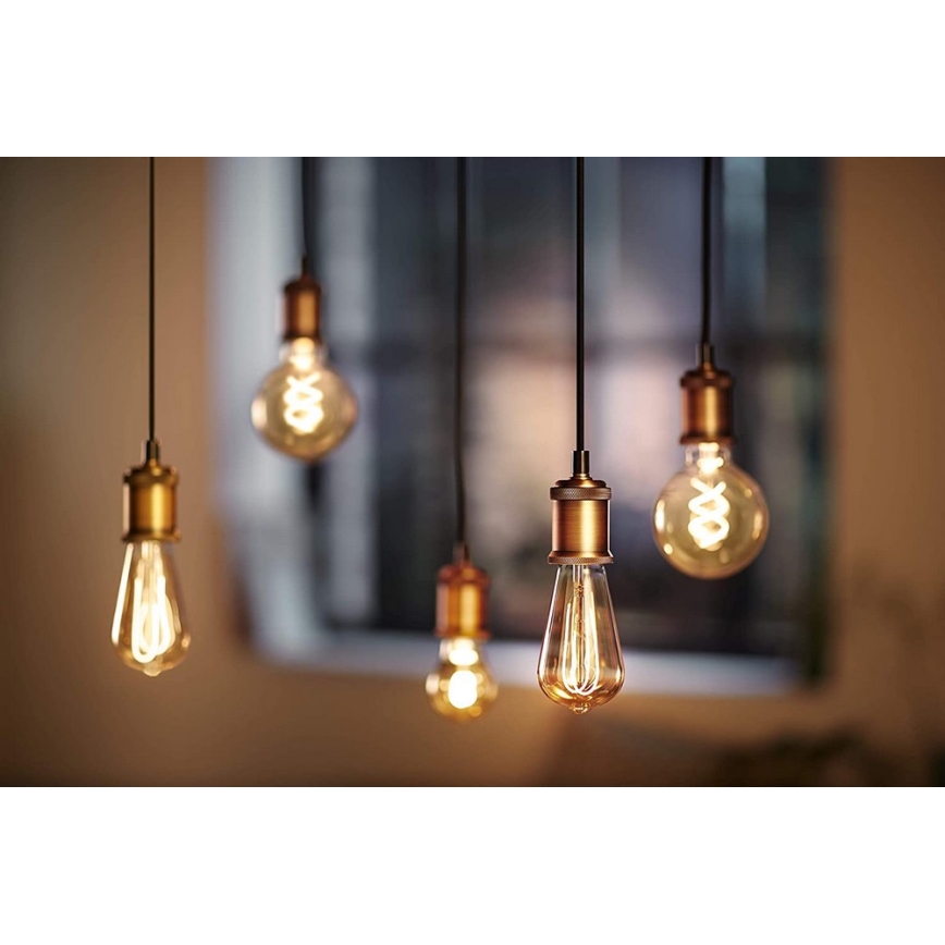 Lampadina LED dimmerabile VINTAGE Philips G93 E27/4W/230V 1800K