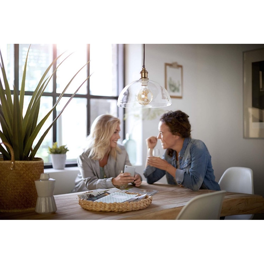 Lampadina LED dimmerabile VINTAGE Philips G93 E27/4W/230V 1800K