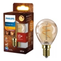 Lampadina LED dimmerabile VINTAGE Philips P45 E14/2,7W/230V 1800K