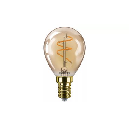 Lampadina LED dimmerabile VINTAGE Philips P45 E14/2,7W/230V 1800K