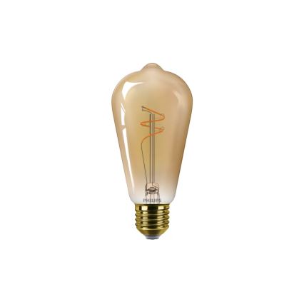 Lampadina LED dimmerabile VINTAGE Philips ST64 E27/3,1W/230V 1800K