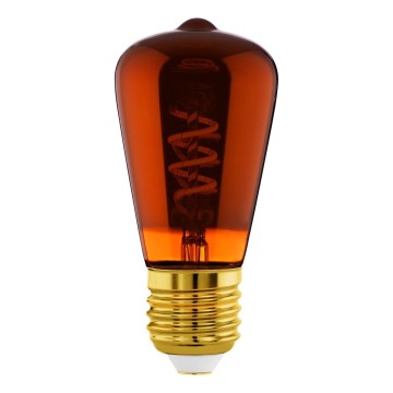 Lampadina LED dimmerabile VINTAGE ST48 E27/4W/230V 2000K rossa - Eglo 110199
