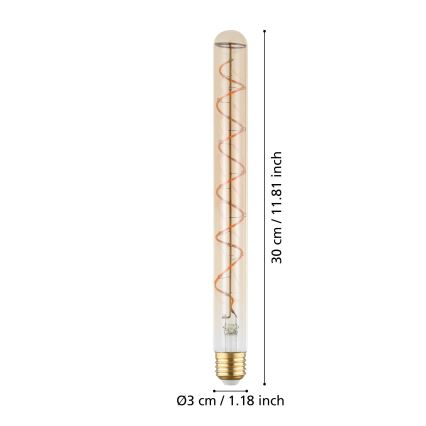 Lampadina LED dimmerabile VINTAGE T30 E27/4W/230V 1600K - Eglo 110297