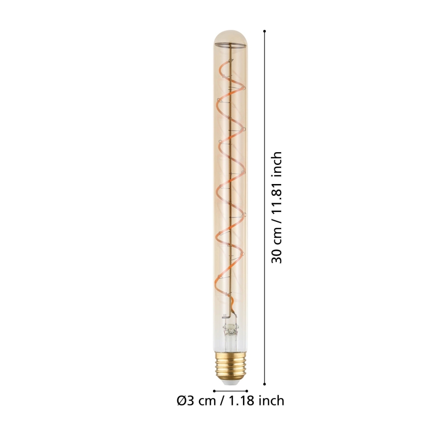 Lampadina LED dimmerabile VINTAGE T30 E27/4W/230V 1600K - Eglo 110297