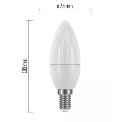 Lampadina LED E14/4,2W/230V 2700K CRI 94 Ra