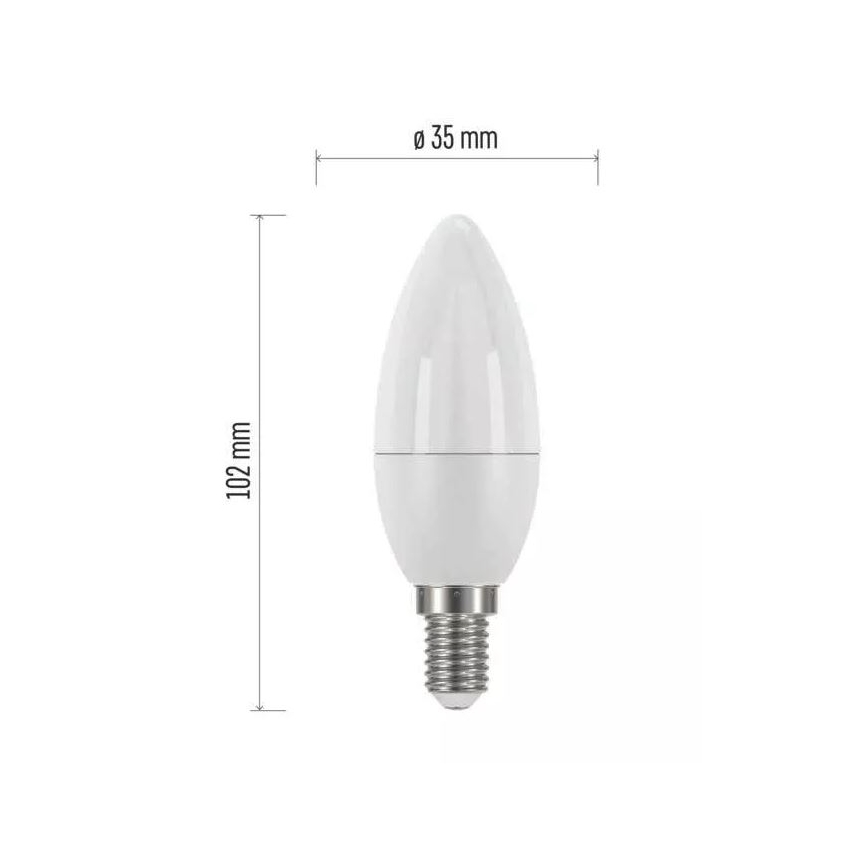 Lampadina LED E14/4,2W/230V 2700K CRI 94 Ra