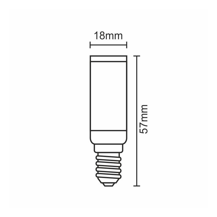 Lampadina LED E14/5W/230V 2800K