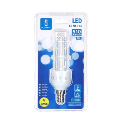 Lampadina LED E14/6W/230V 3000K - Aigostar