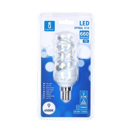 Lampadina LED E14/7W/230V 6500K - Aigostar