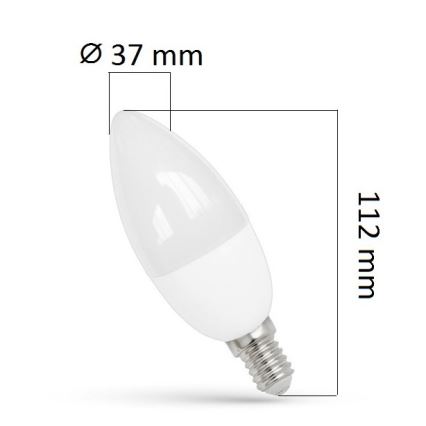 Lampadina LED E14/8W/230V 3,000 K