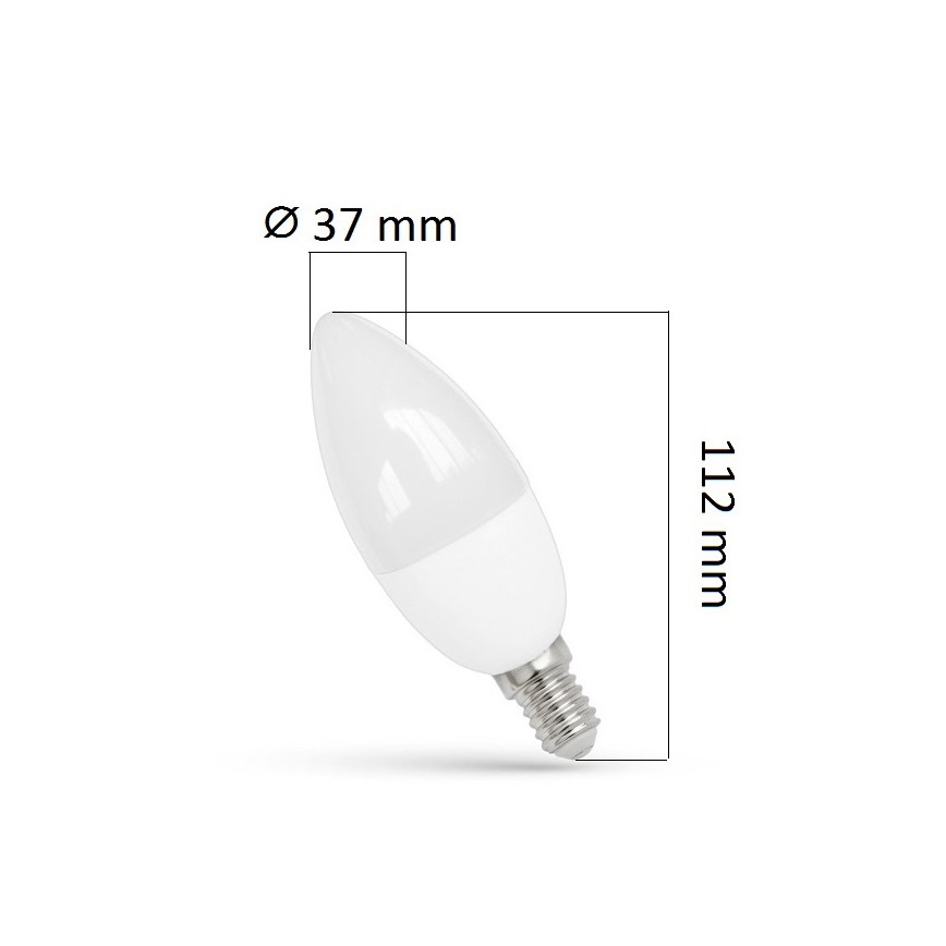 Lampadina LED E14/8W/230V 3,000 K