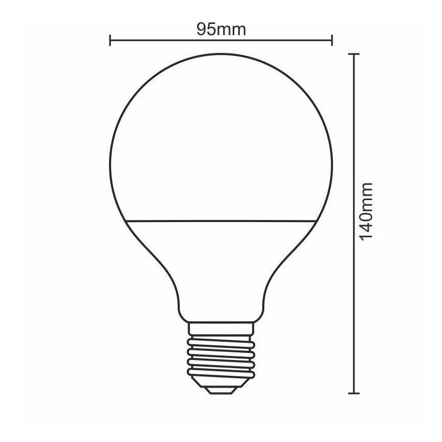 Lampadina LED E27/18W/165-265V 3000K